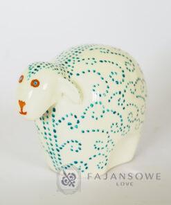 figurka błękitnej owieczki