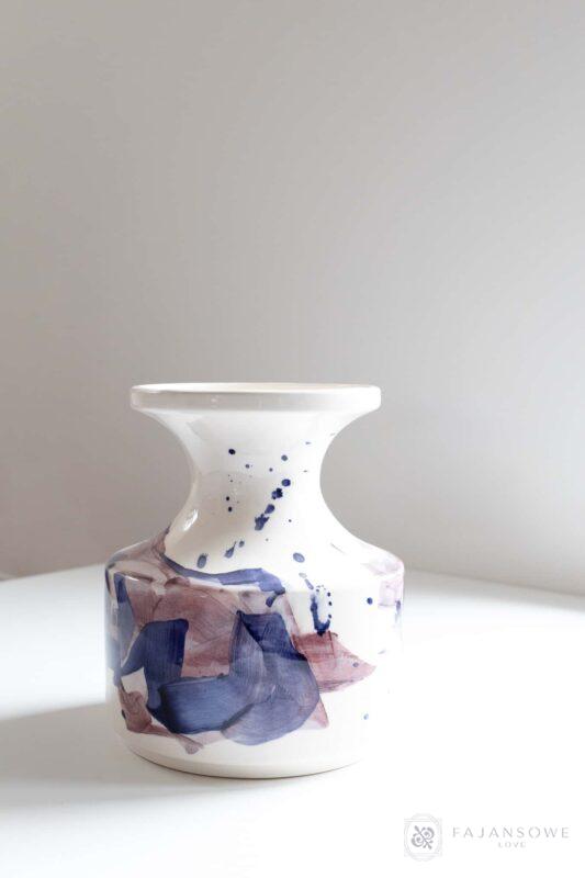 Limitowany wazon Kasi Kręcickiej - malarstwo na ceramice